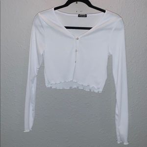 Nasty gall button top